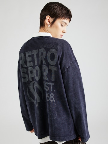 TOPSHOP Sweatshirt in Blau