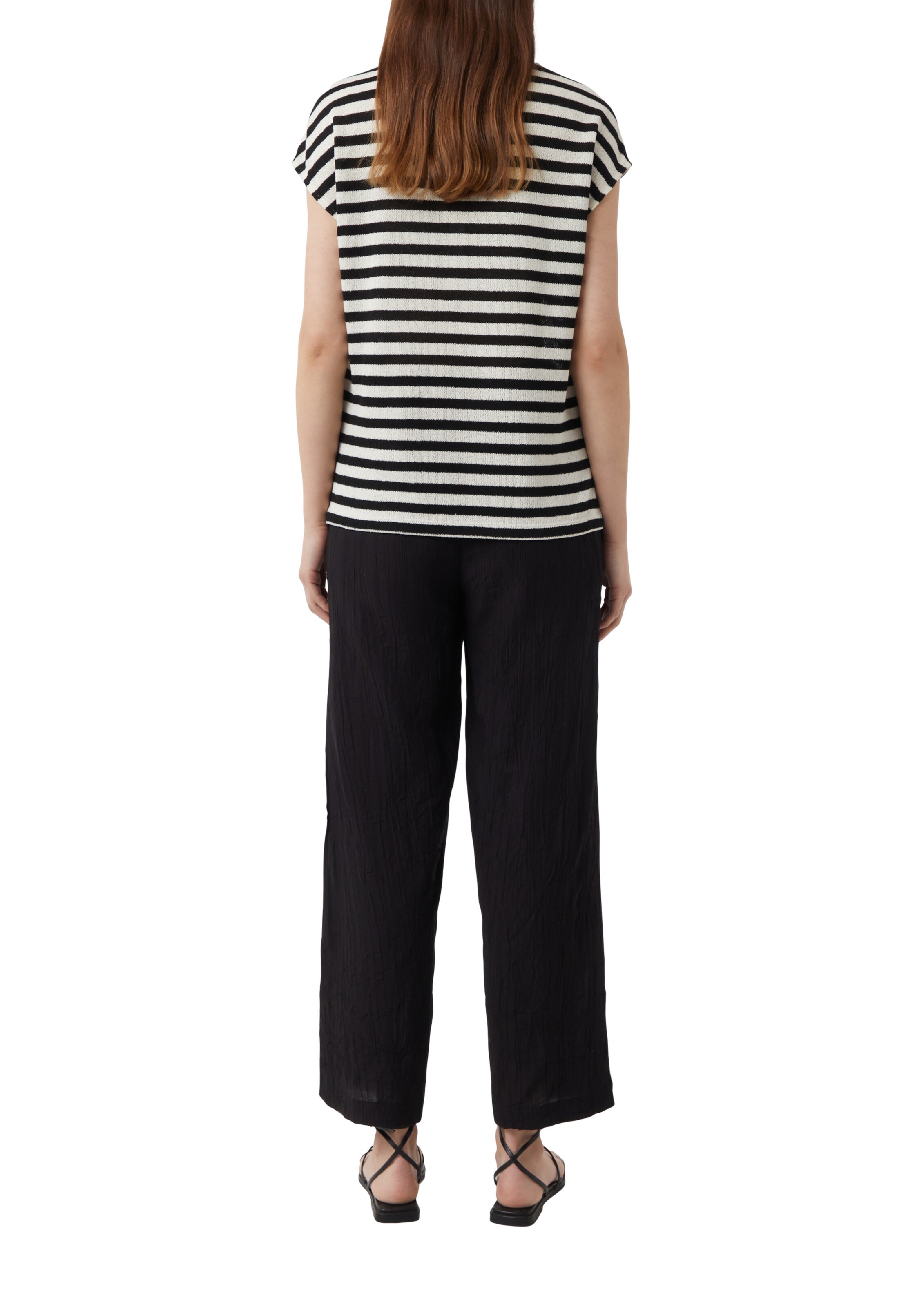 T-shirt comma casual identity en beige