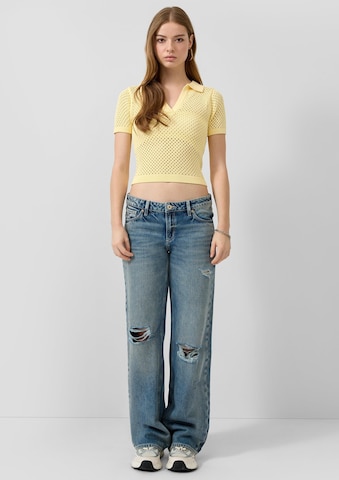 QS Wide leg Jeans 'Catie' in Blue
