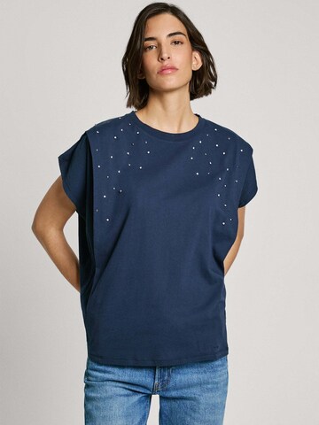 Pepe Jeans T-Shirt 'Raz' in Blau: Vorderseite
