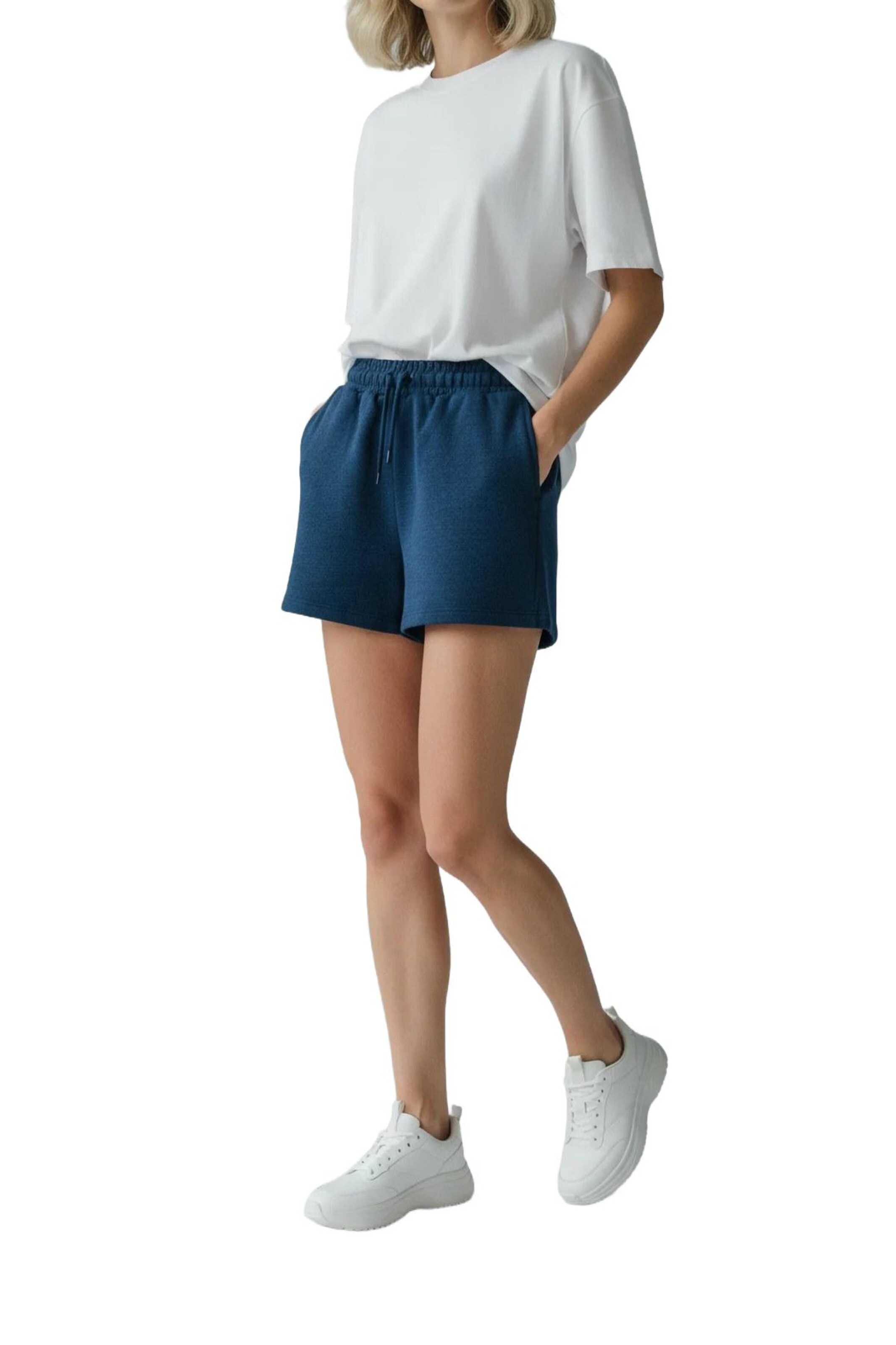 Regular Pantalon No Matter What en bleu