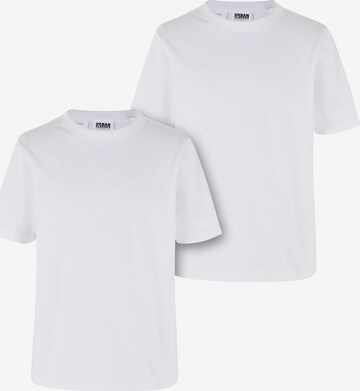 T-Shirt Urban Classics en blanc : devant