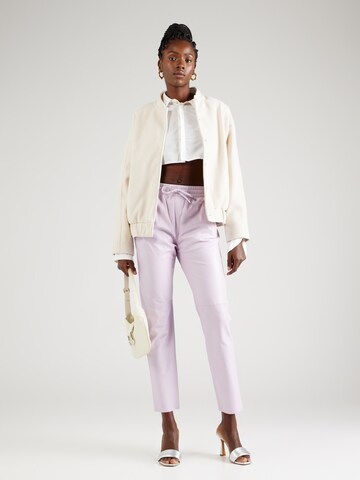 Coupe slim Pantalon 'GIFT' OAKWOOD en violet