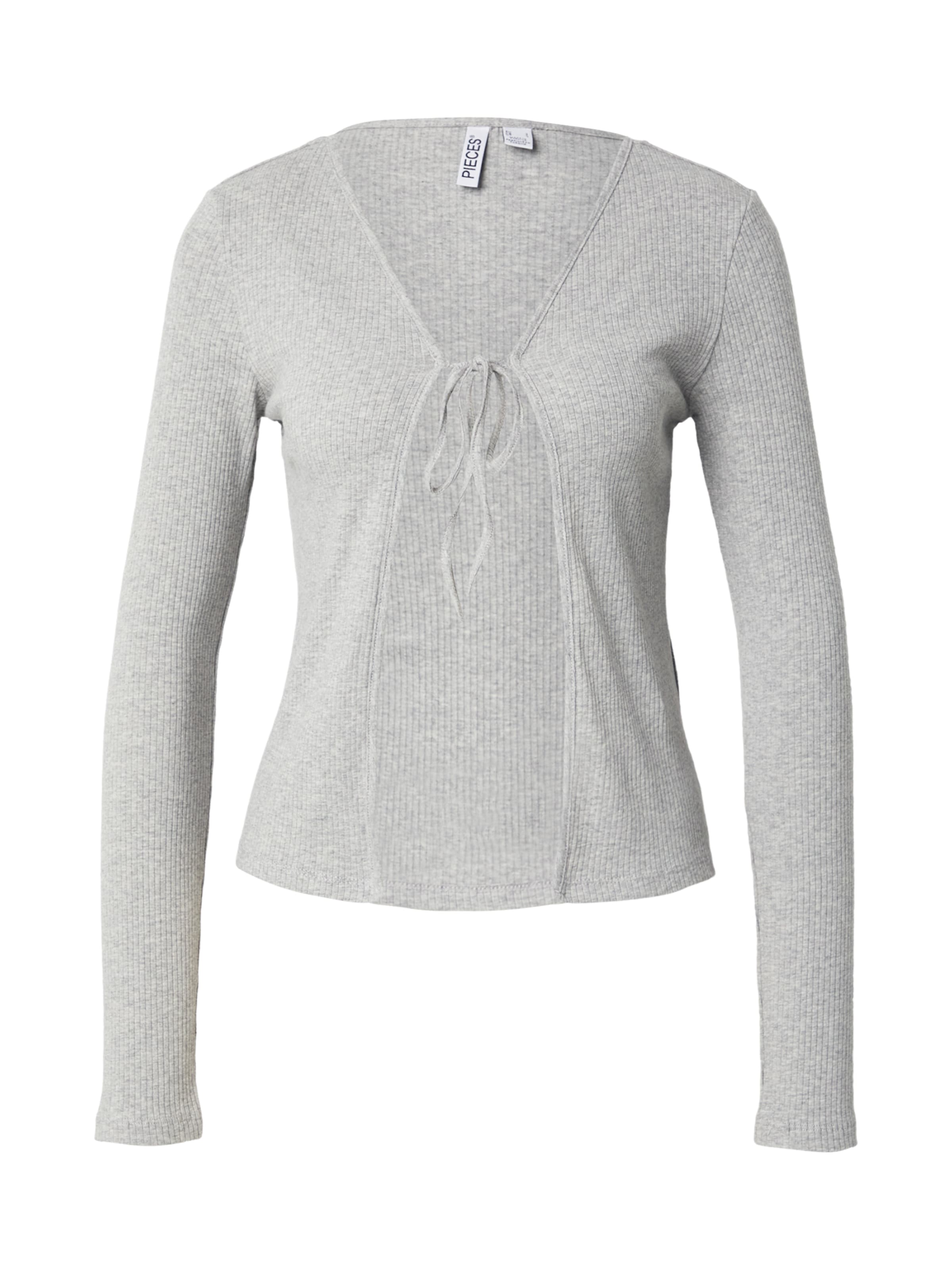 PIECESKardigan &#x27;PCKitte&#x27; - siva boja: prednji dio