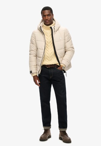 Superdry Зимняя куртка в Бежевый