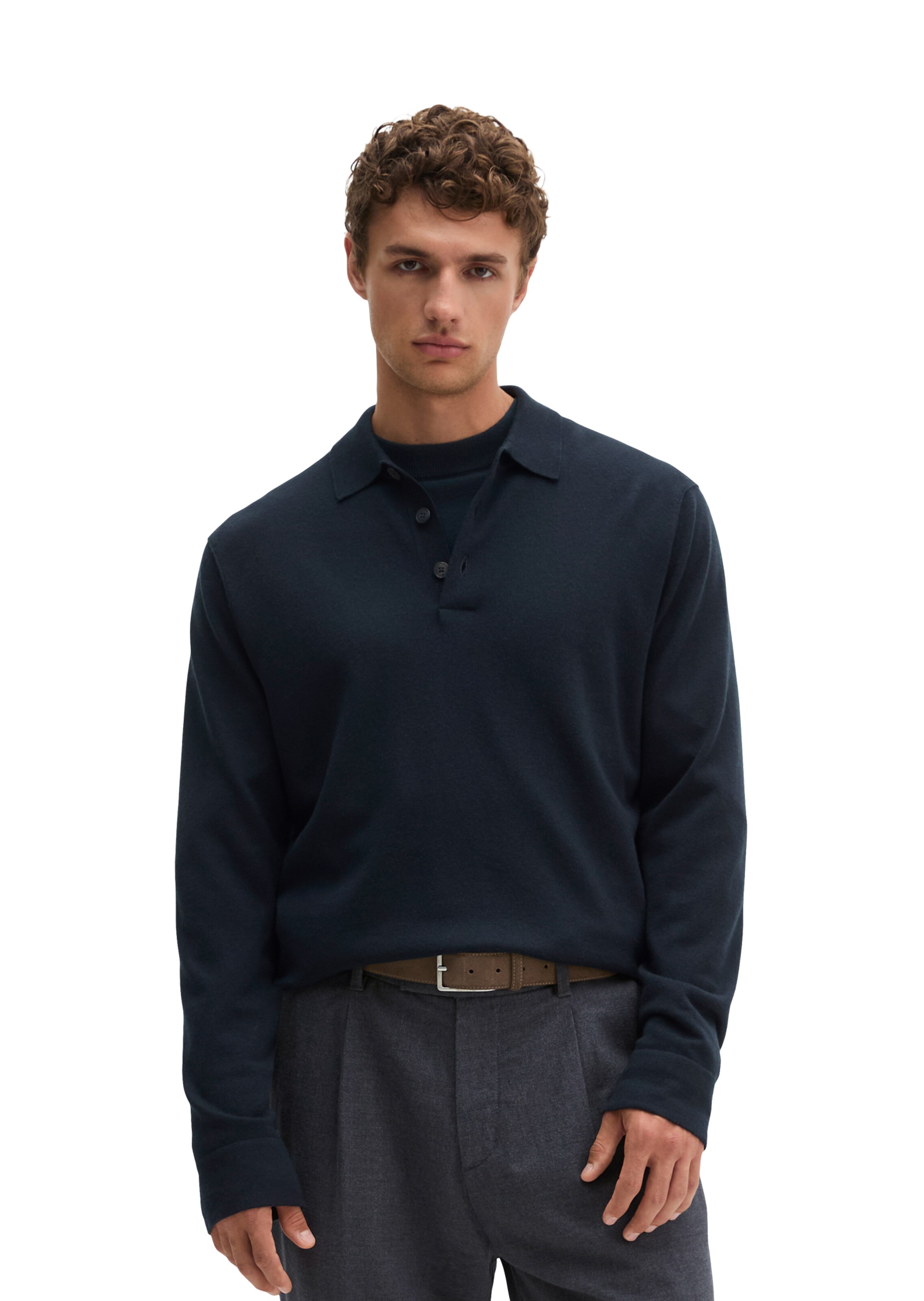 Marc O'Polo Shirt in Blau: Vorderseite