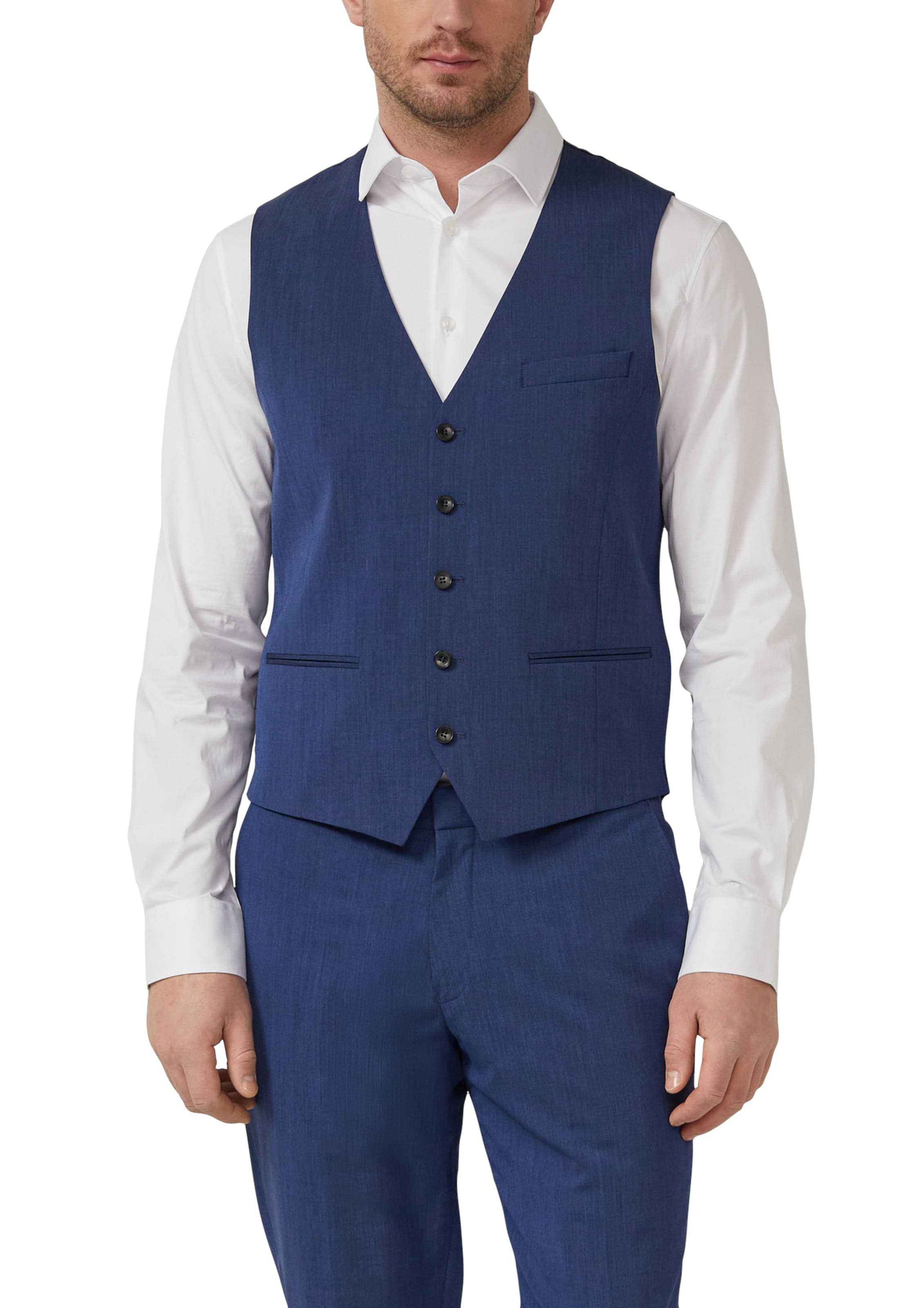 s.Oliver Vest in Blue