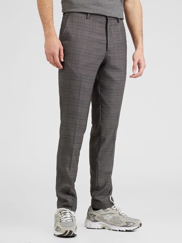 JACK & JONES Slimfit Pantalon 'FRANCO' in Grijs: voorkant