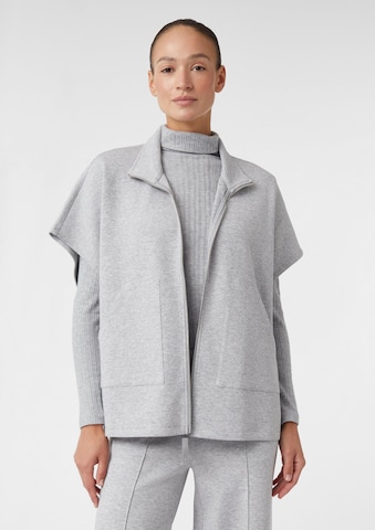 Sweat-shirt COMMA en gris : devant