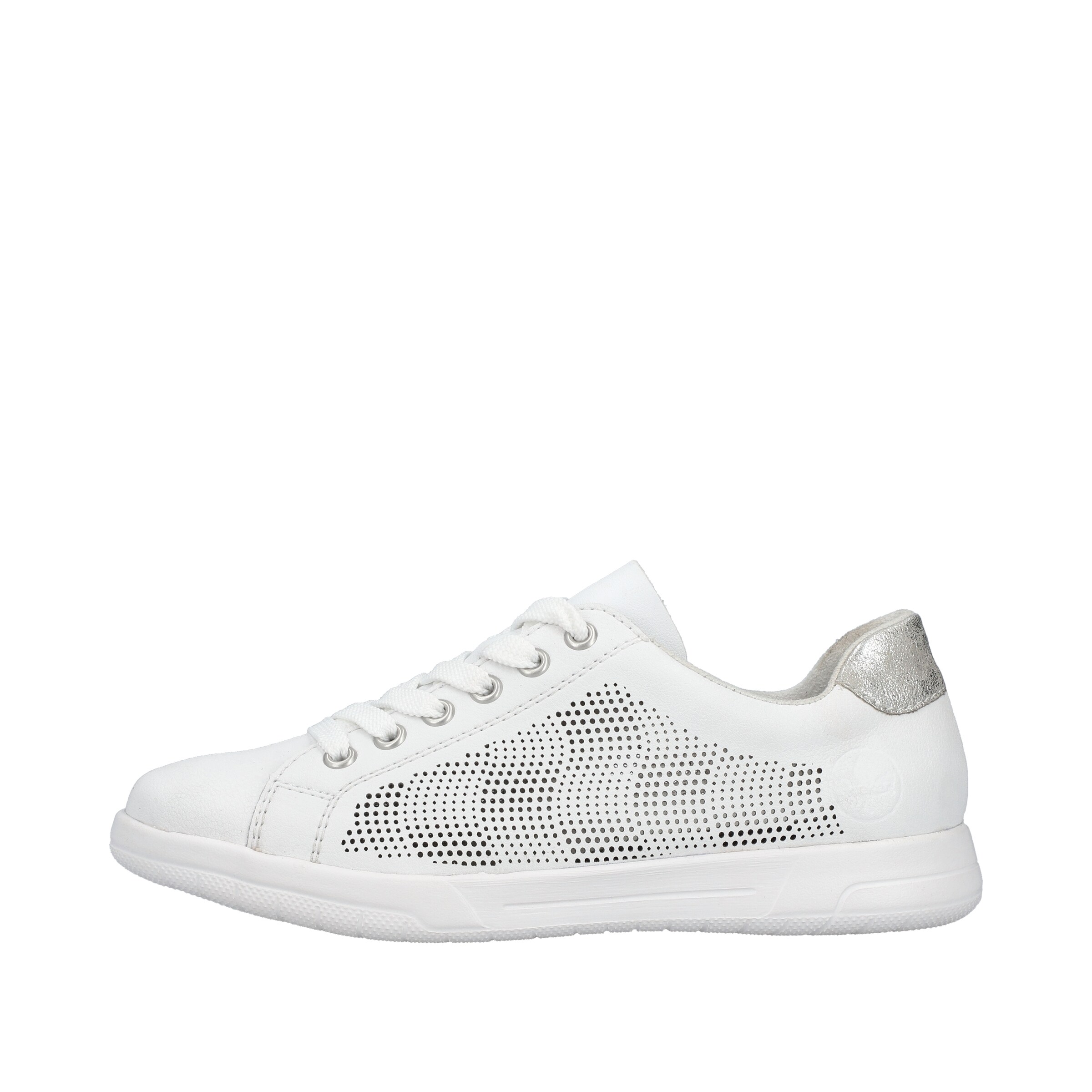 Baskets basses Rieker en blanc
