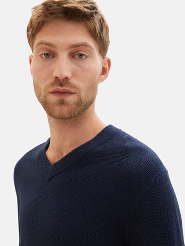 TOM TAILOR Sweater in Blue