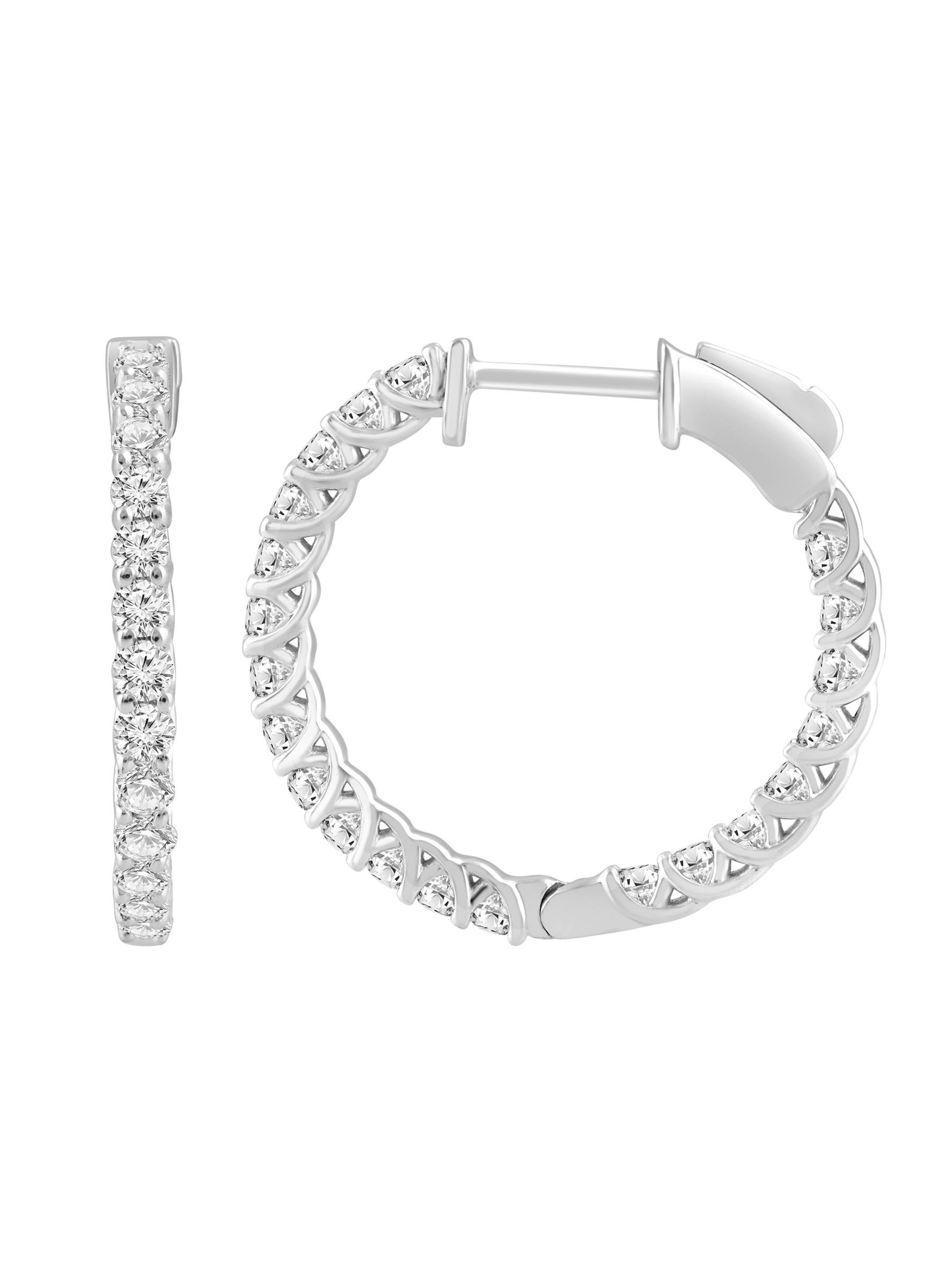 ETHISHER DIAMANTEN Earrings in Silver