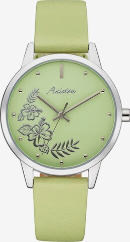 Aniston Analog Watch in Green: front