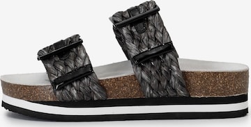 Ciabatta di CAFè NOIR in nero: frontale