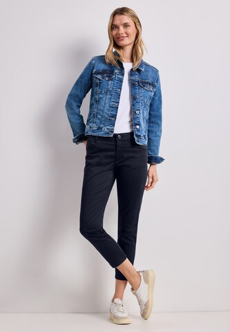 STREET ONE Regular Pants in Blue: front