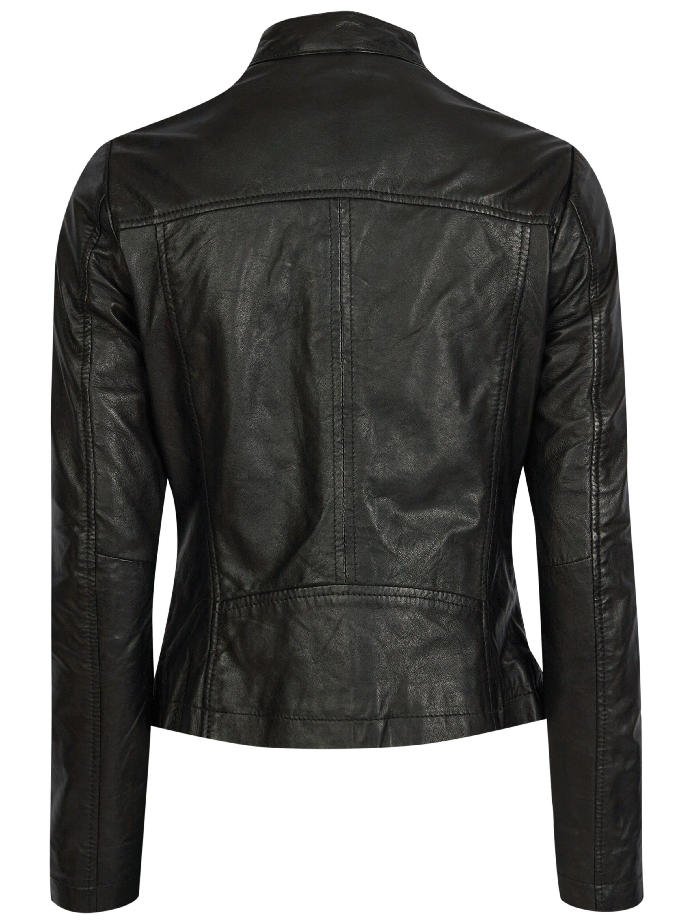 bugatti Lederjacke BULady-114 in Schwarz