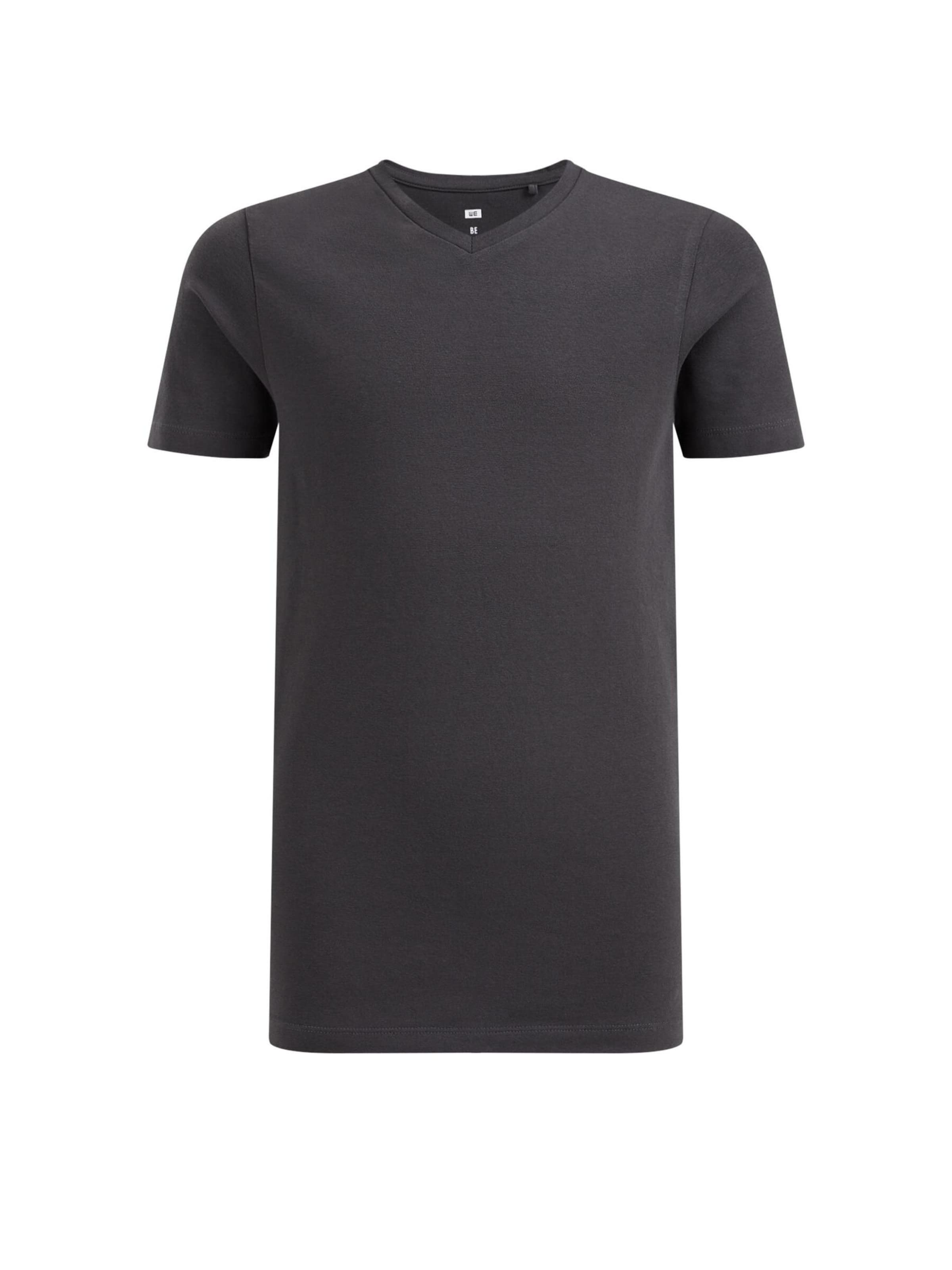 WE Fashion Shirt in Grey: front