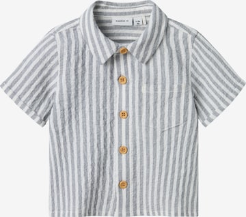 NAME IT Regular fit Button up shirt 'NBMFEDENIS' in Blue: front