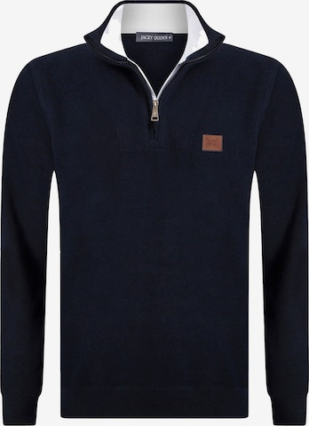 mėlyna Jacey Quinn Megztinis be užsegimo: priekis