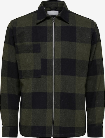 SELECTED HOMME Between-Season Jacket in Green: front