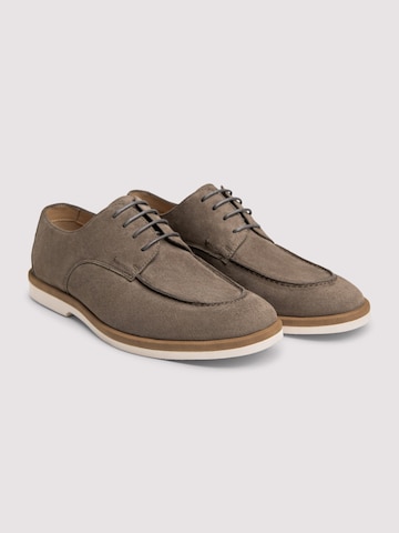 Pantofi de la Ombre pe gri