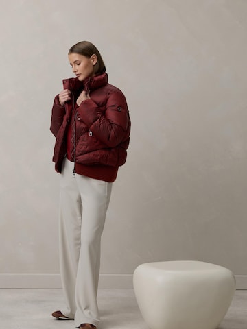 MANISA Between-Season Jacket 'Steppjacke' in Red