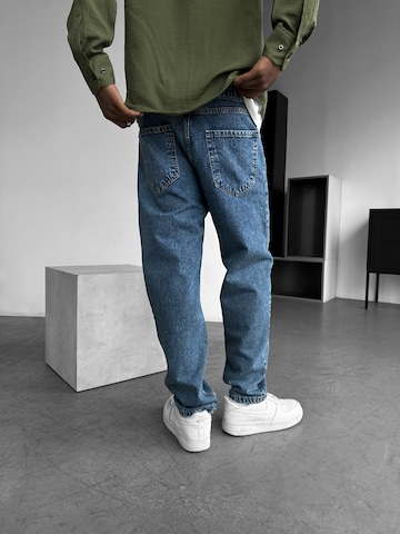 Regular Jean 'Boyfriend Fit Jeans - Blue' Kleidermafia en bleu