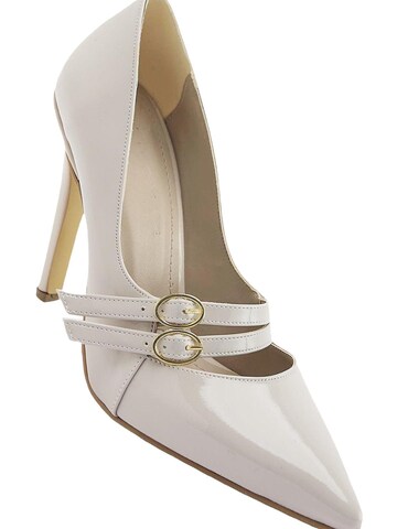 Limoya Slingback Pumps 'Damen-Absätze' in Beige: front