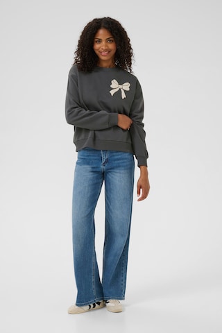Sweat-shirt Kaffe en gris