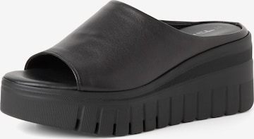 Mule Tamaris en noir : devant