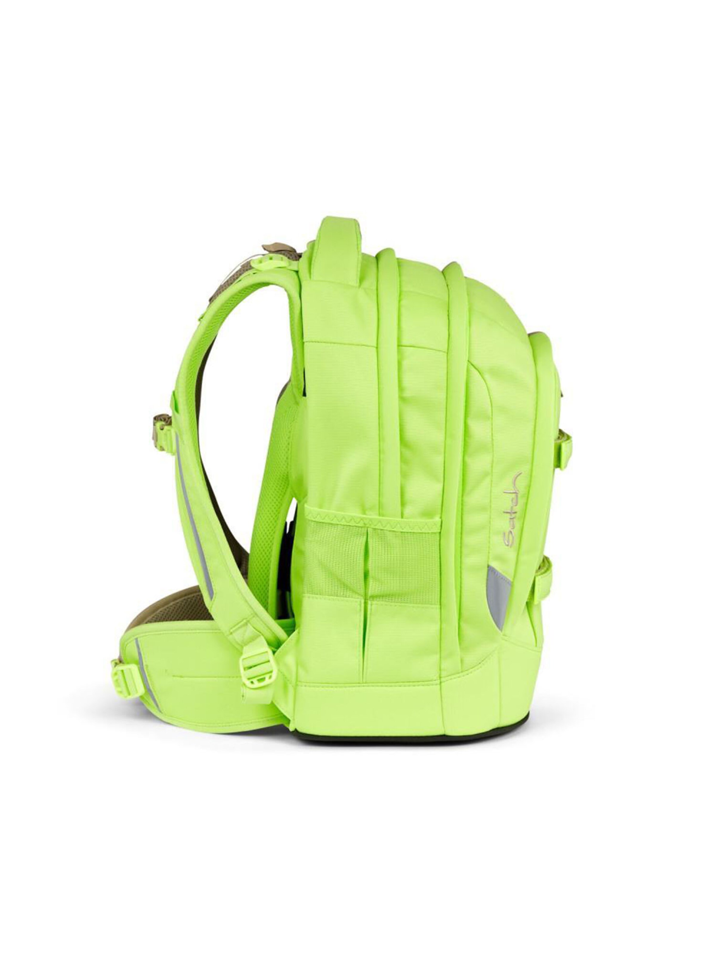 Satch Backpack 'Double Trouble Think Twice' in Green
