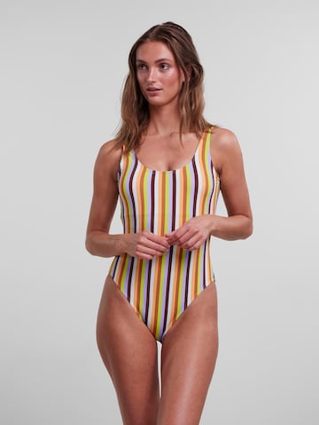 Bustier Maillot de bain 'Vinni' PIECES en mélange de couleurs : devant