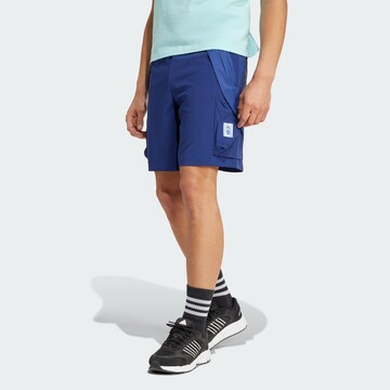 ADIDAS PERFORMANCE Regular Sporthose in Blau