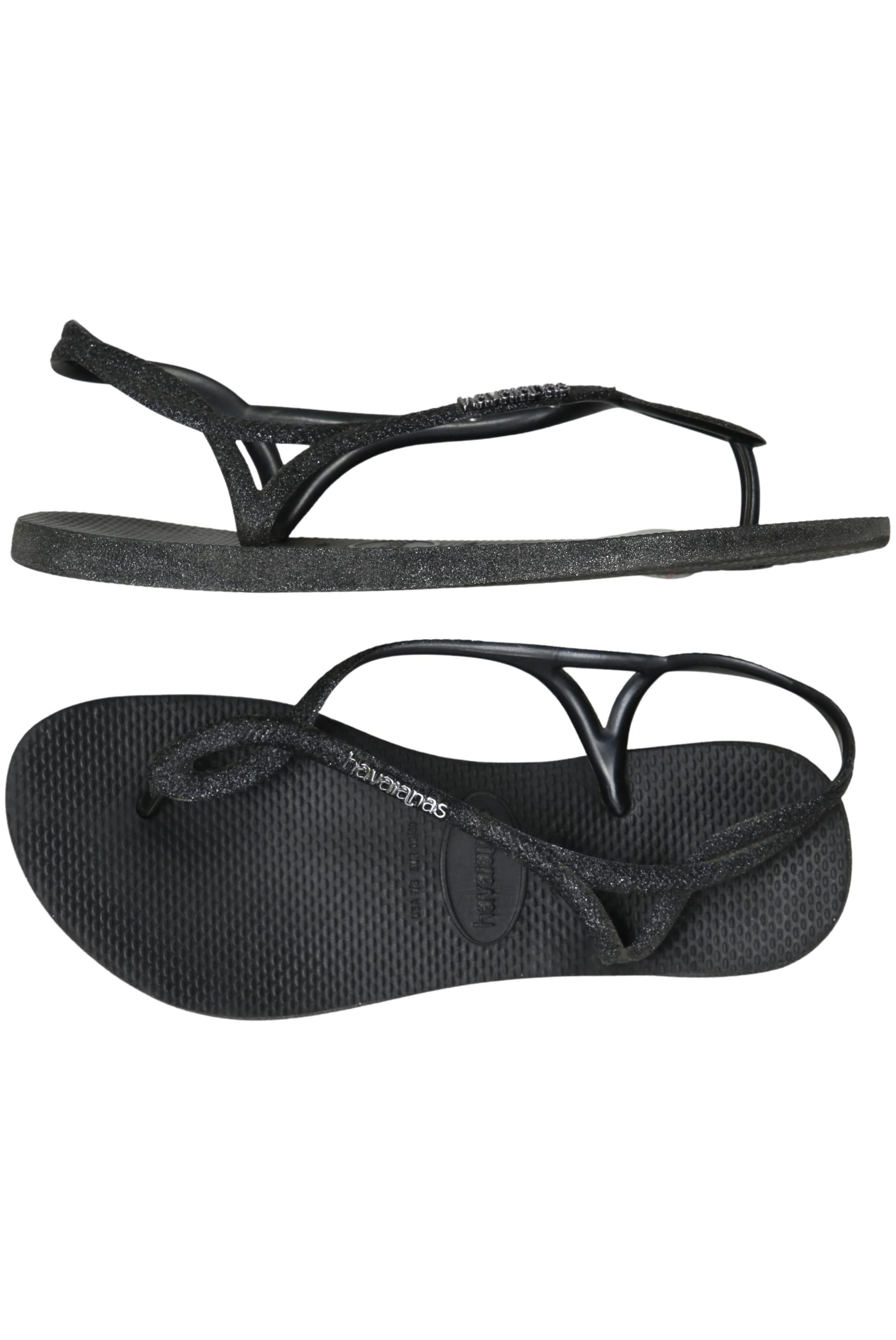HAVAIANAS Sandals & High-Heeled Sandals in 37 in Black: front