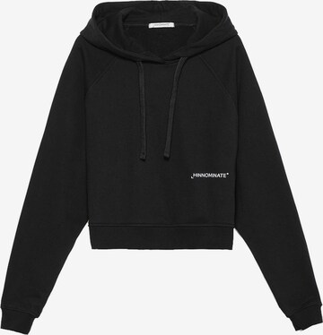 HINNOMINATE Sweatshirt in Black: front