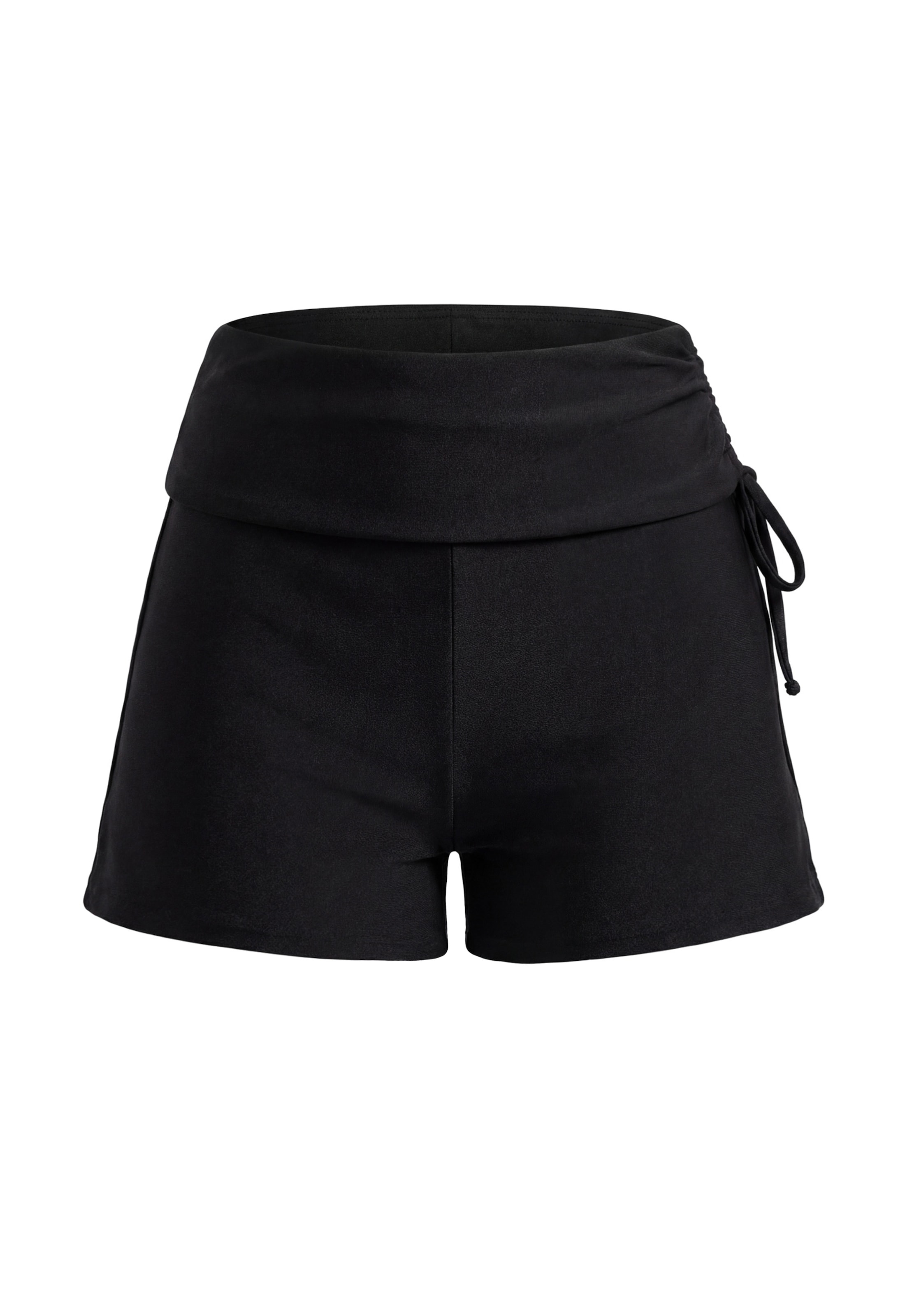 Shorts de bain IZIA en noir : devant