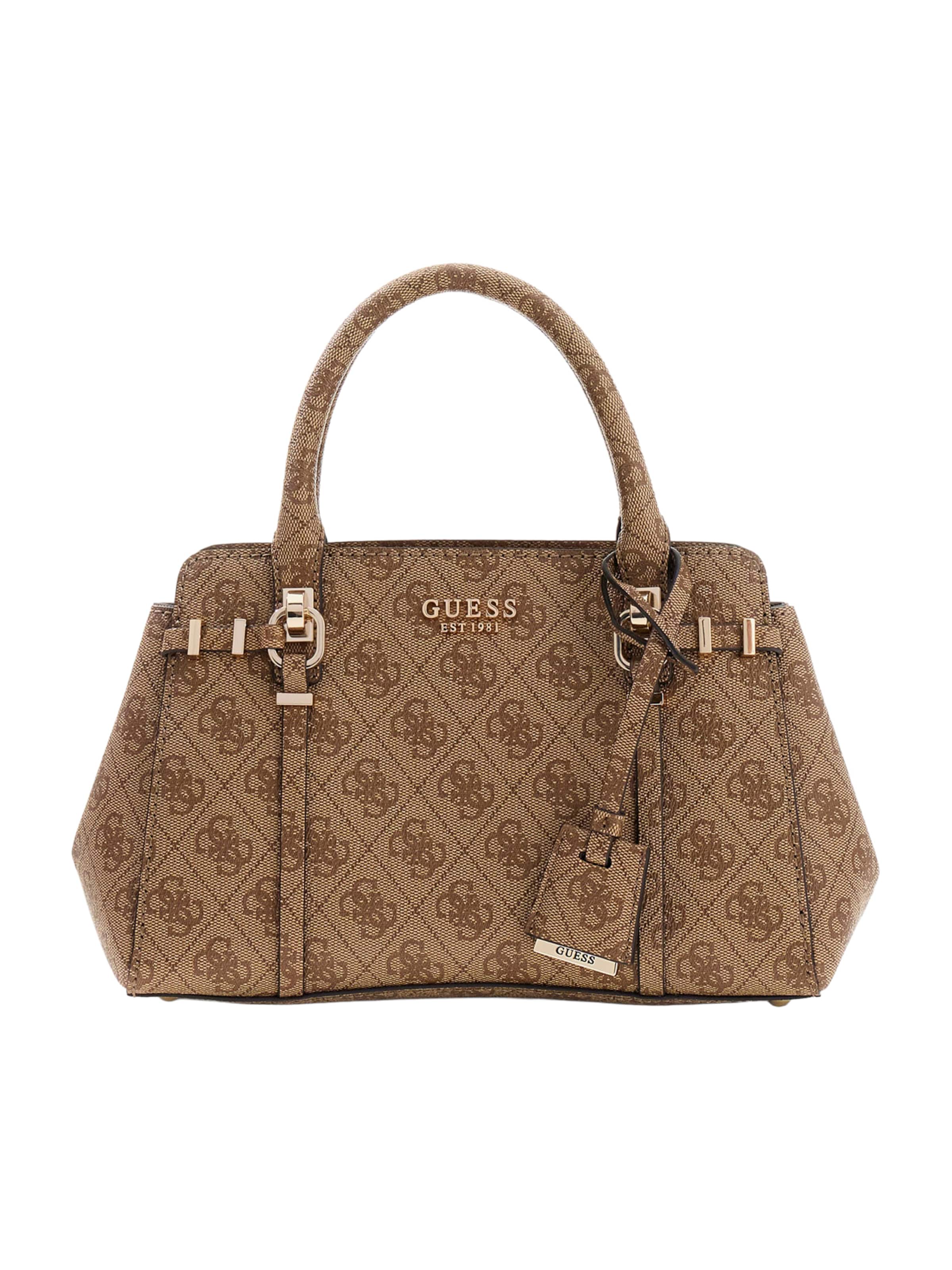 Borsa a mano 'LEONA' GUESS di colore marrone / terra d'ombra, Visualizzazione prodotti