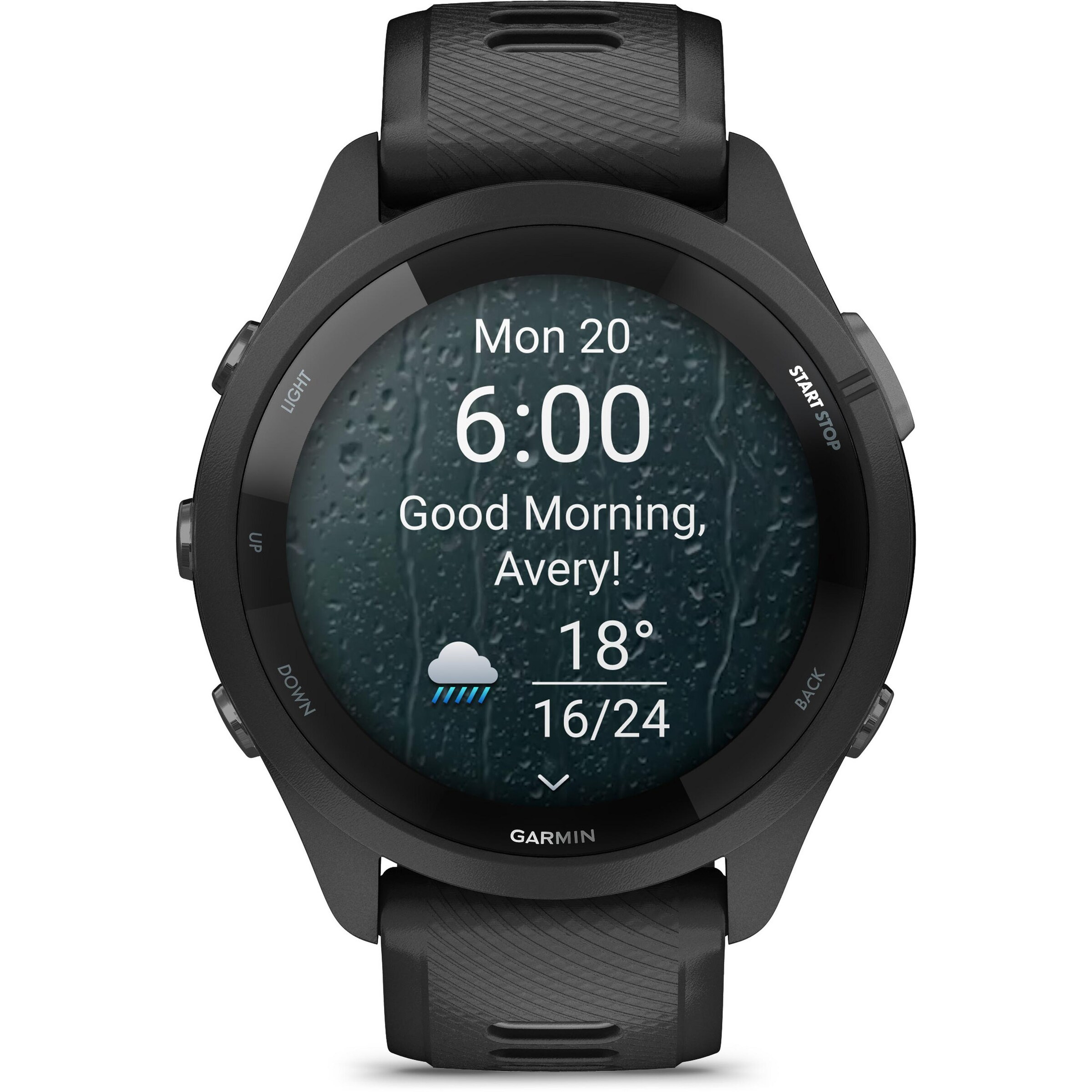GARMIN Sports Watch in Black
