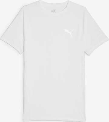 T-Shirt fonctionnel 'Evostripe' PUMA en blanc : devant