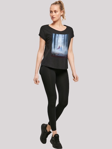F4NT4STIC Shirt 'Disney Frozen 2 Movie Film Poster' in Black