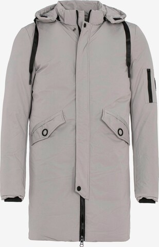 Redbridge Winterparka 'West Jordan' in Grijs: voorkant