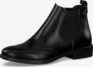 TAMARIS Chelsea boots in Zwart: voorkant