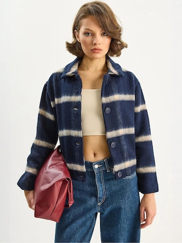 Bianco Lucci Tussenjas in Blauw