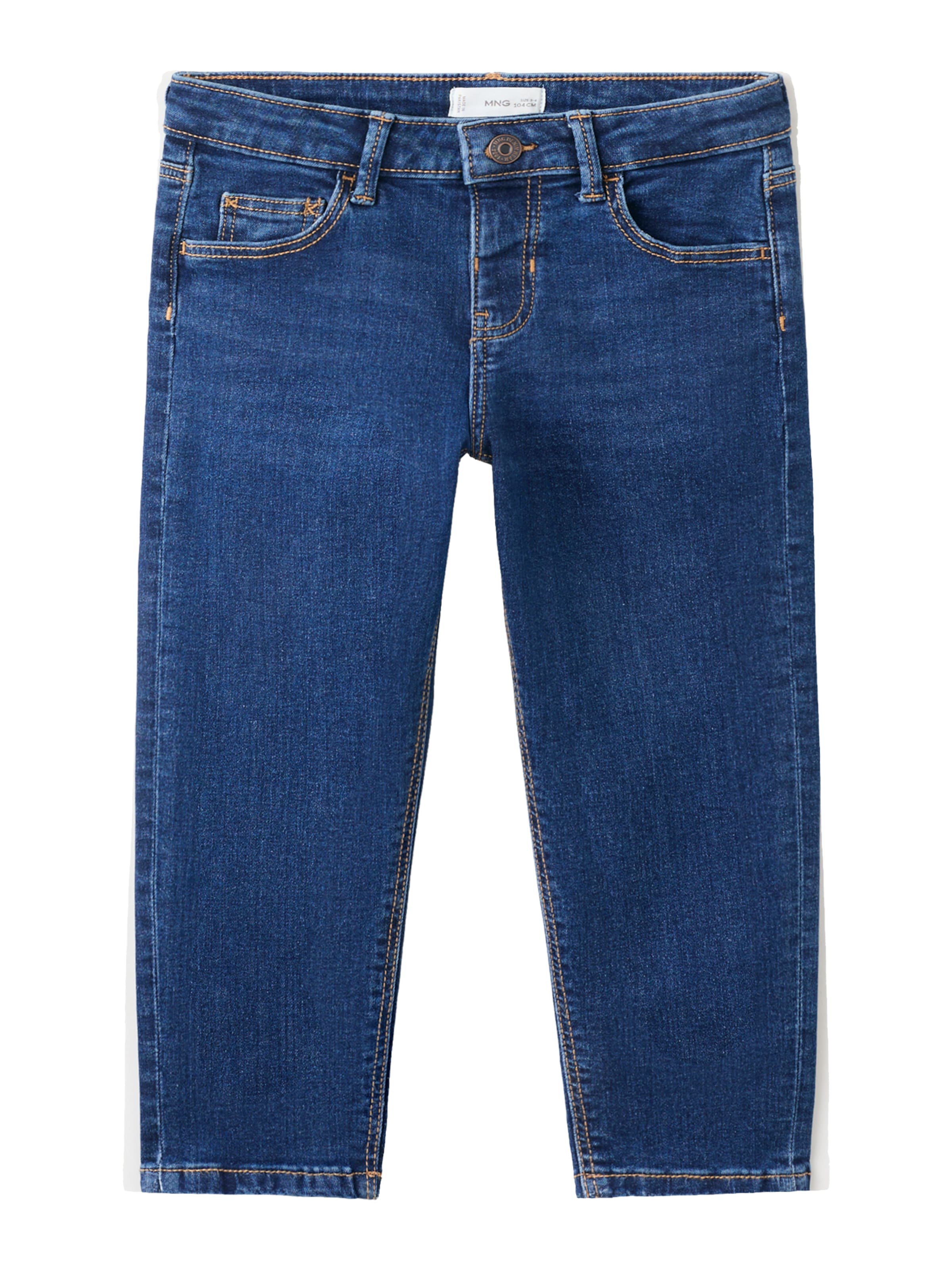 MANGO KIDS Regular Jeans 'DIEGO' in Blau: Vorderseite