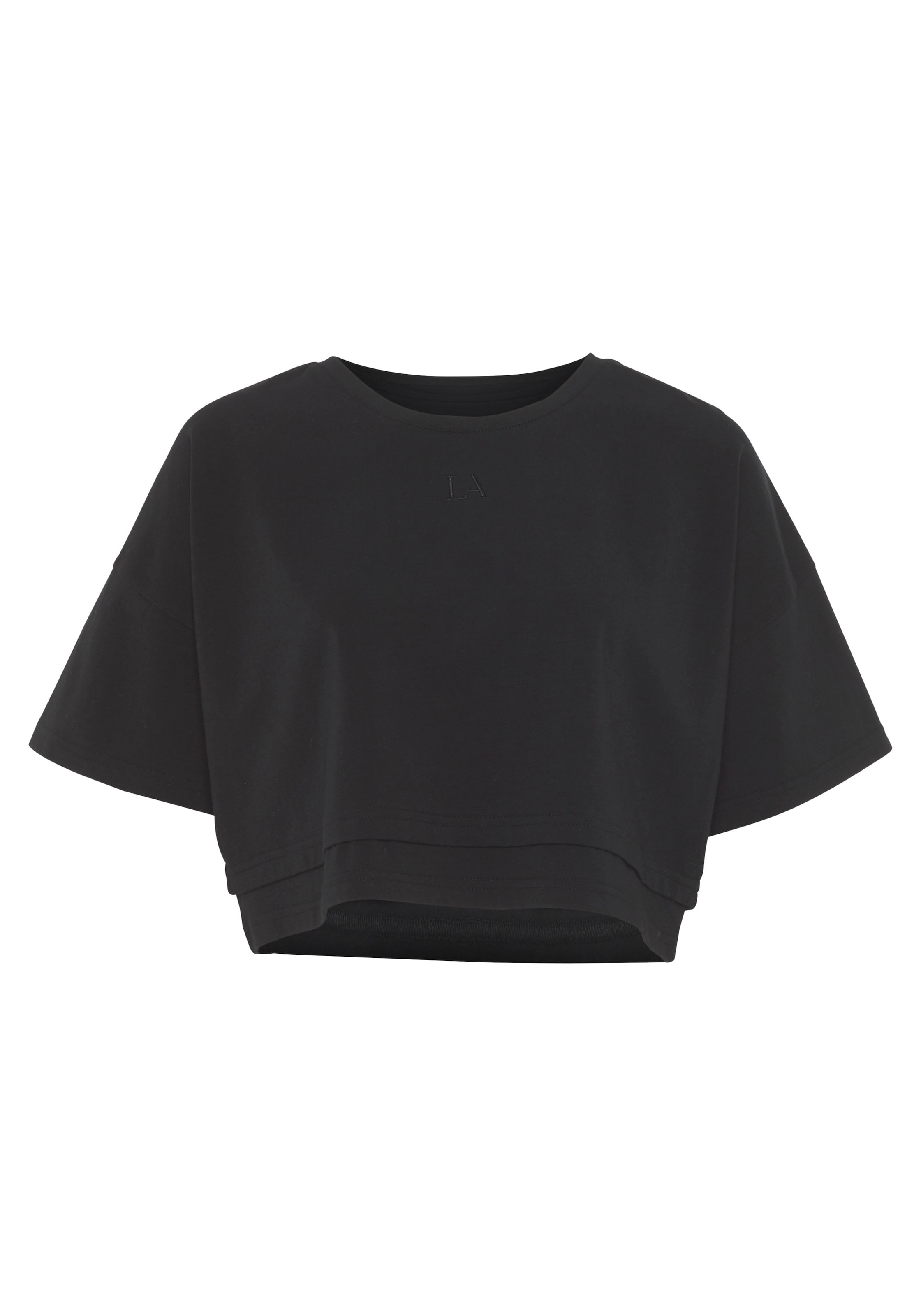 LASCANA Shirt in Black: front