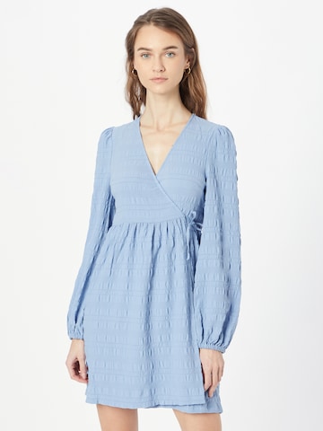 Monki Dress in Blue: front