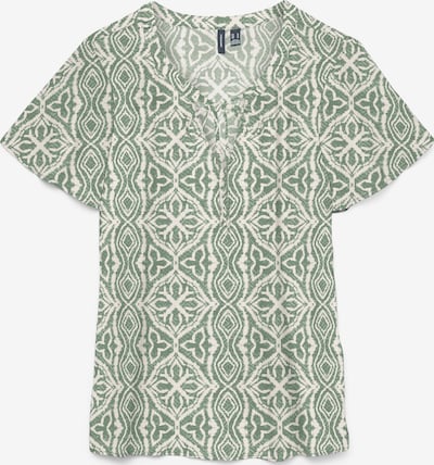 VERO MODA Pusero 'VMMENNY' koossa XS värissä pastellinvihreä / tummanvihreä / valkoinen, Tuotenäkymä