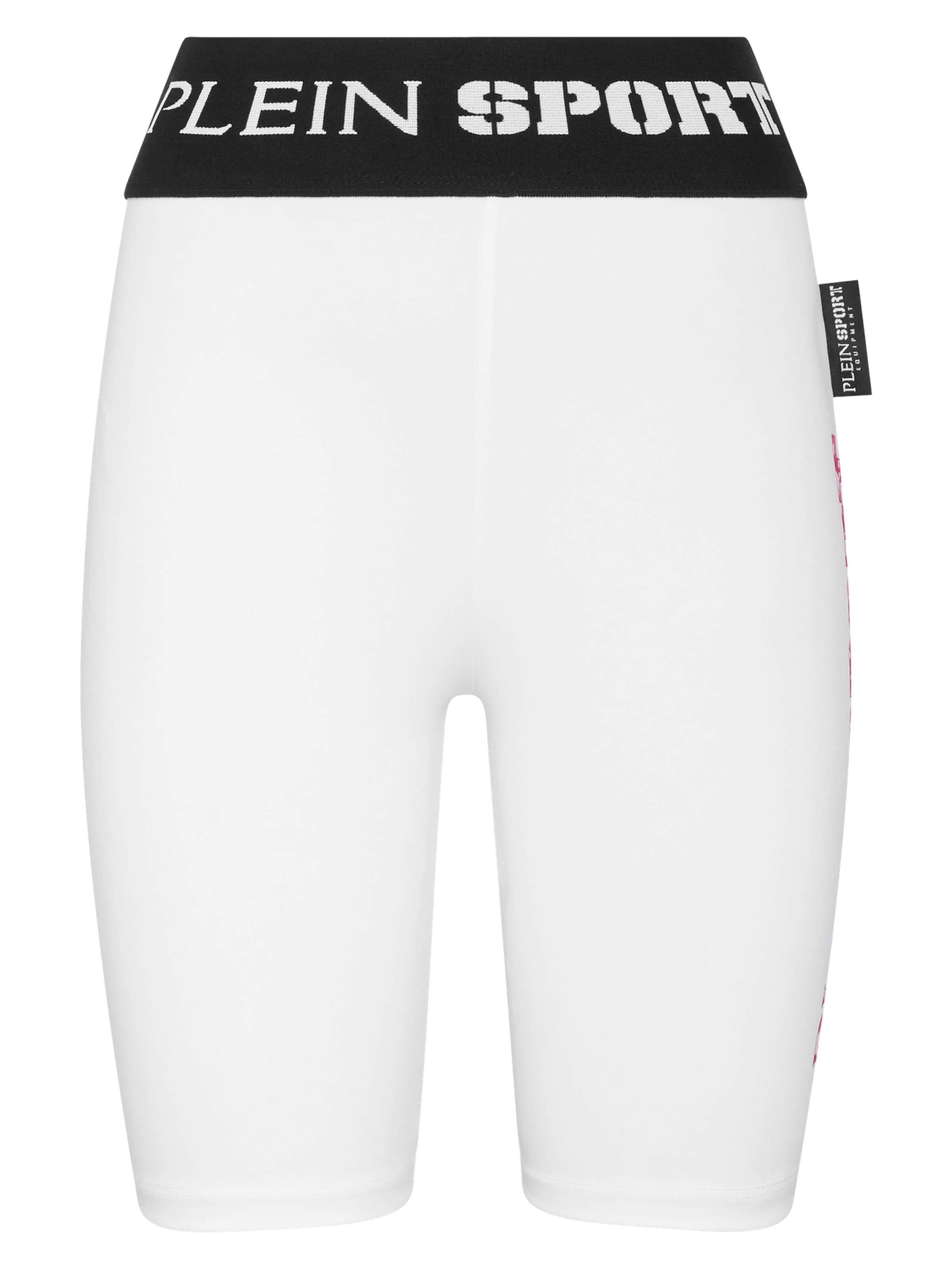 Plein Sport Sports trousers in White: front