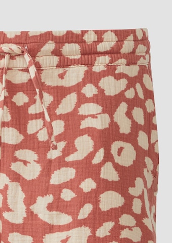 Regular Pantalon QS en orange