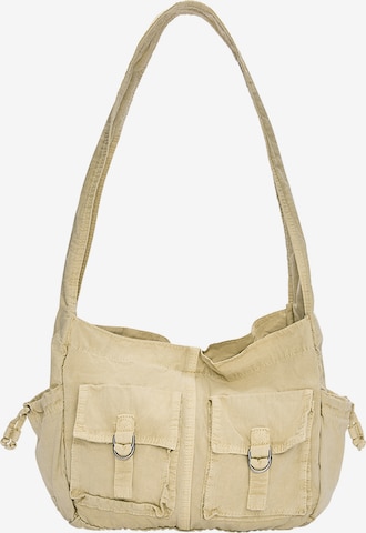 Pull&Bear Shoulder Bag in Brown: front